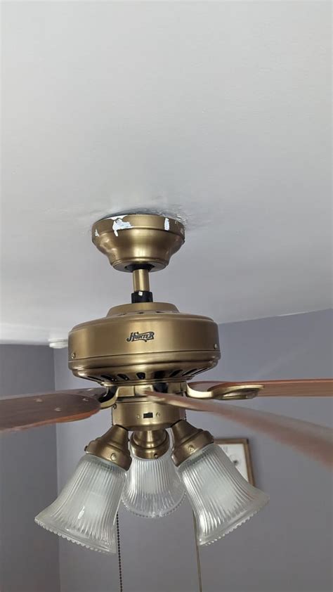 hunter ceiling fan gap